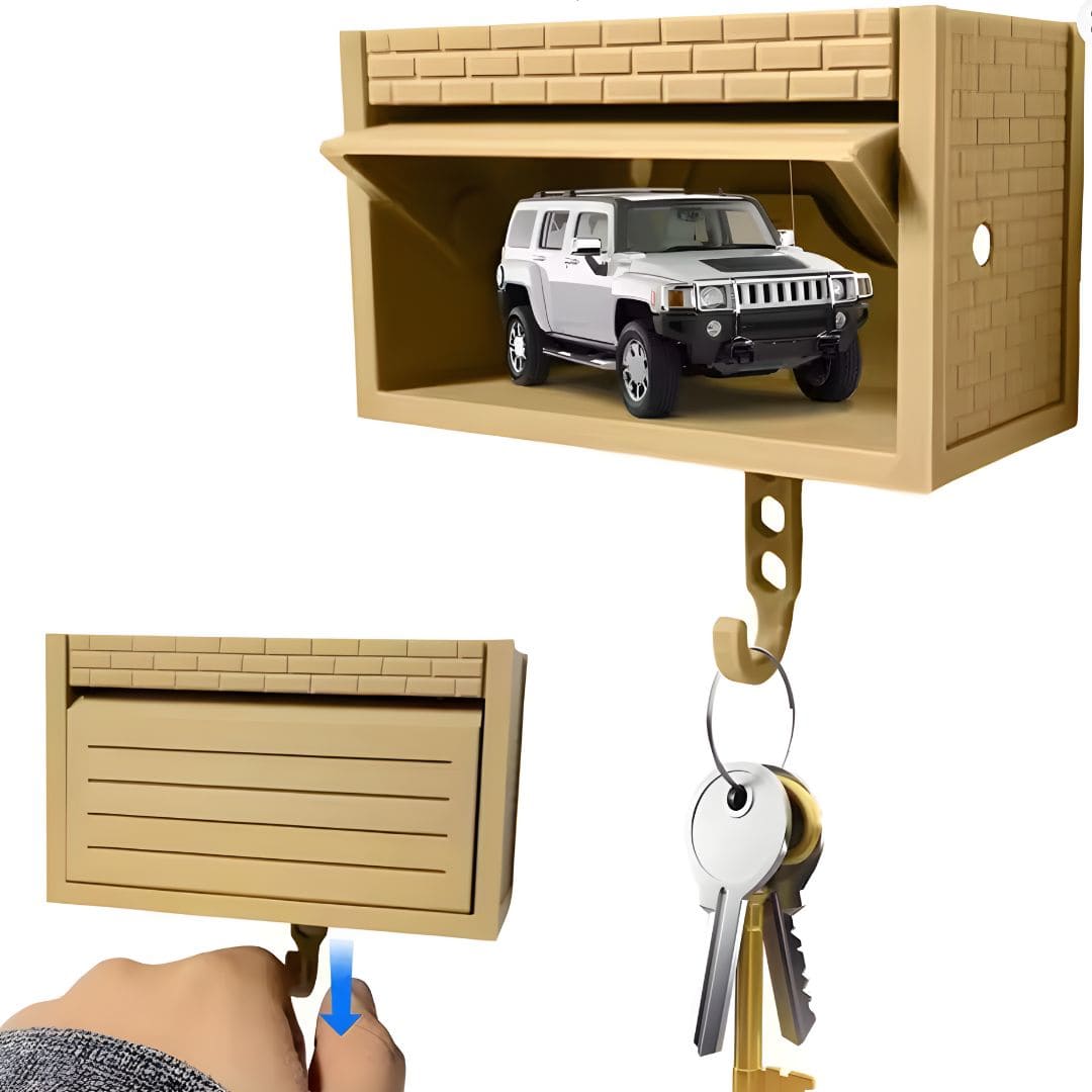 PORTALLAVES ESTILO GARAGE PARA PARED- ESTILO UNICO.