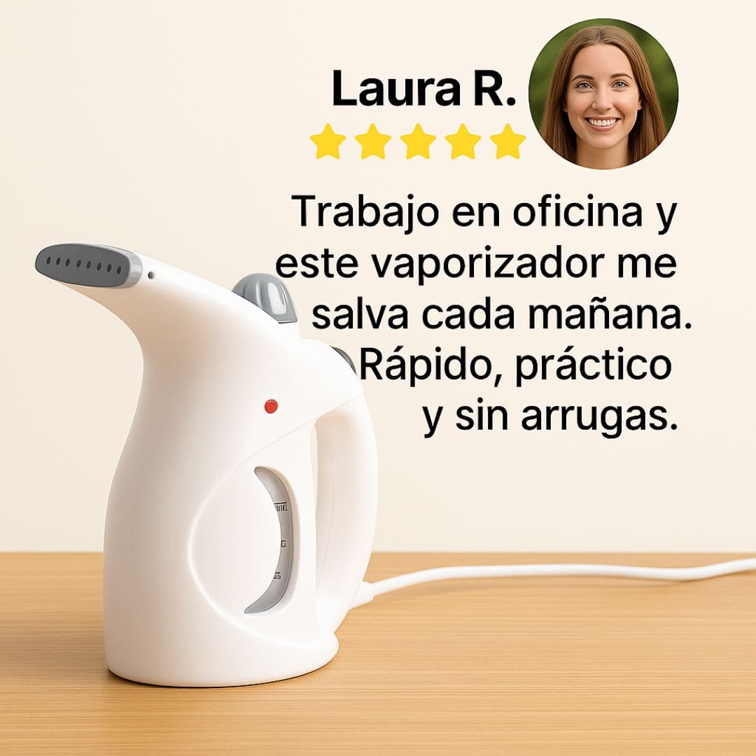 Plancha a Vapor Portátil SmartSteam