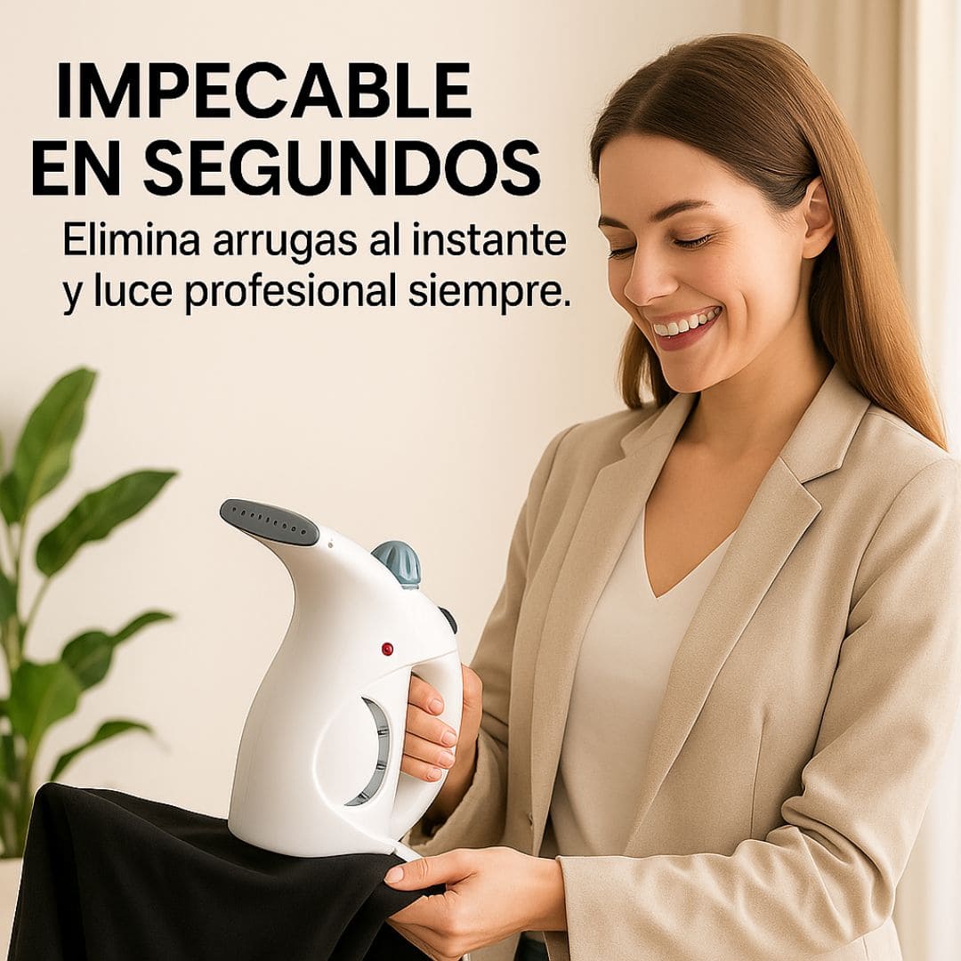 Plancha a Vapor Portátil SmartSteam