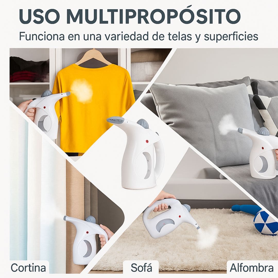 Plancha a Vapor Portátil SmartSteam