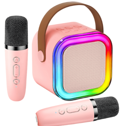 Parlante karaoke + 2 micrófonos ®VocalStar Pro