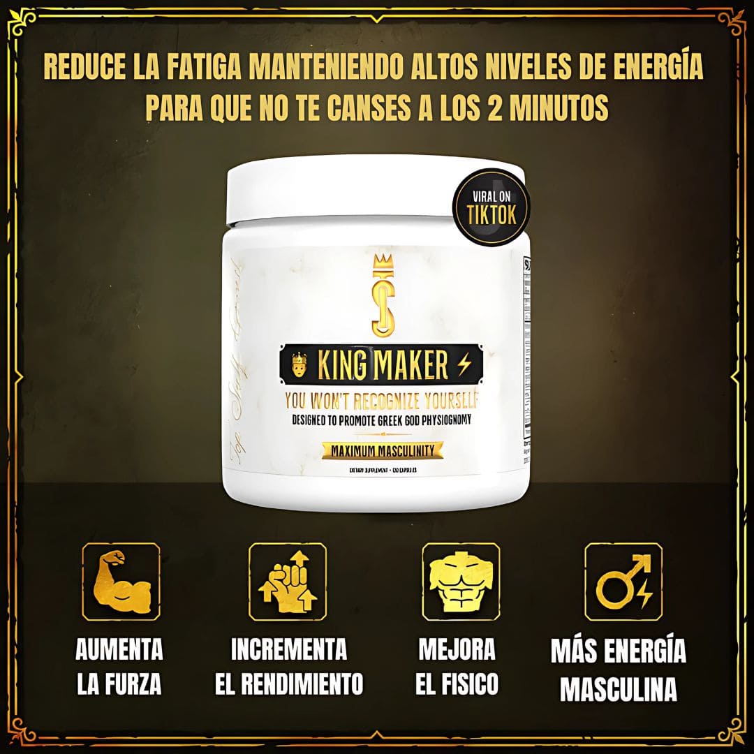 King Maker® Suplemento Nutritivo 120 Cápsulas c/u