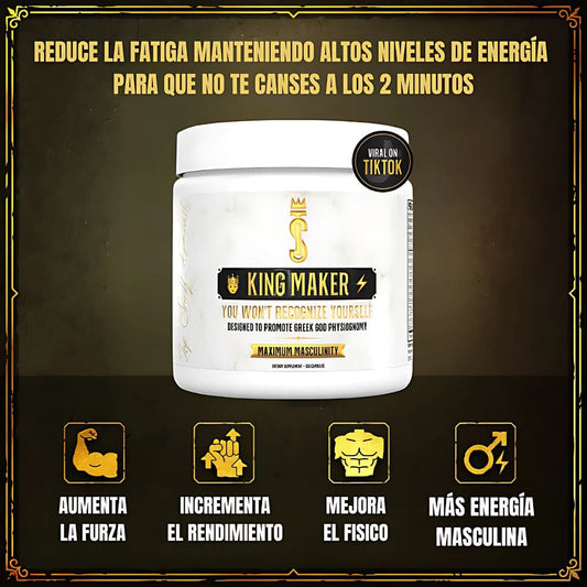 King Maker® Suplemento Nutritivo 120 Cápsulas c/u