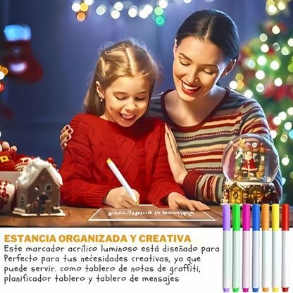 PIZARRA LED MÁGICA ®MAGICWRITE + 7 MARCODORES MAGICOS